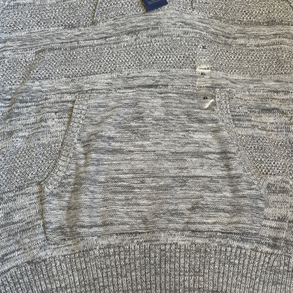 Men’s American Rag Hooded Gray Sweater with Drawstring, size XL, NWT - Picture 7 of 15